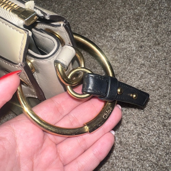 Small Roy Chloe Bag In Glossy Lambskin With “sfumato” effect & smooth Calfsk - Picture 6 of 12